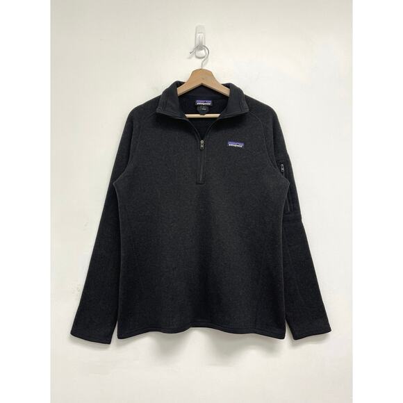 Patagonia Women's Better Sweater® 1/4-Zip Fleece Zip Pocket Recycled - Large - Picture 3 of 10